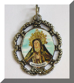 medallon personalizado religioso